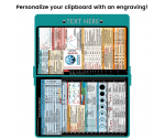 WhiteCoat Clipboard® - Teal Critical Care Edition